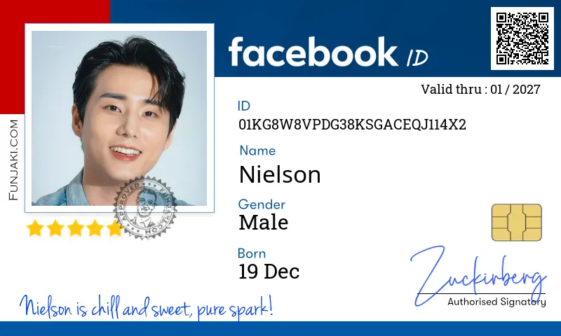 Facebook ID Card