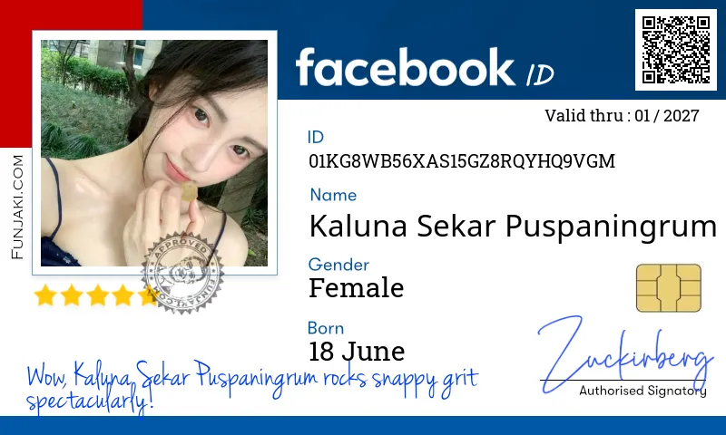 Facebook ID Card