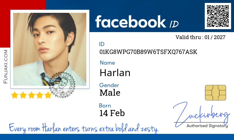 Facebook ID Card