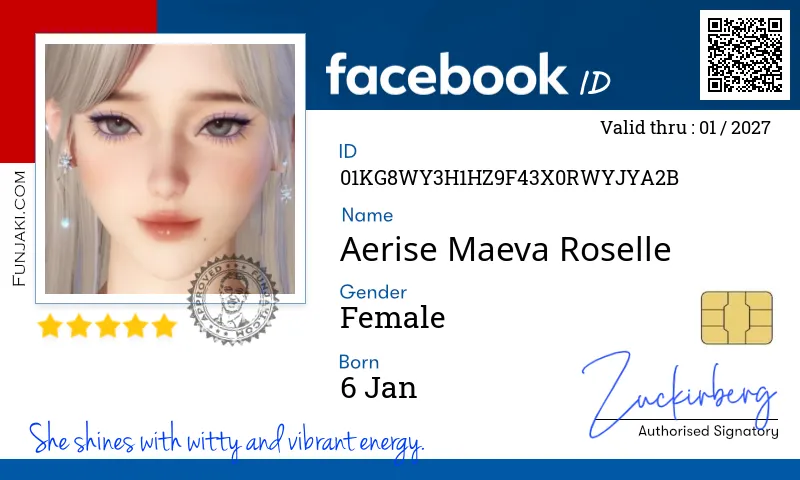 Facebook ID Card