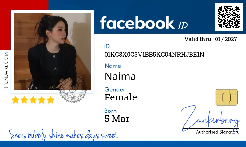 Facebook ID Card