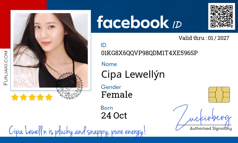 Facebook ID Card
