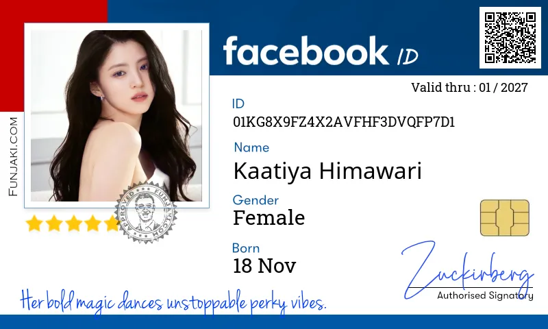 Facebook ID Card