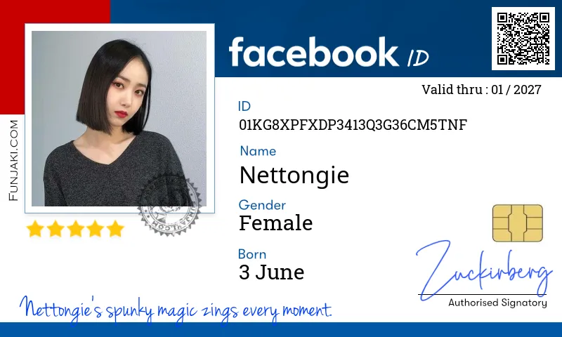 Facebook ID Card