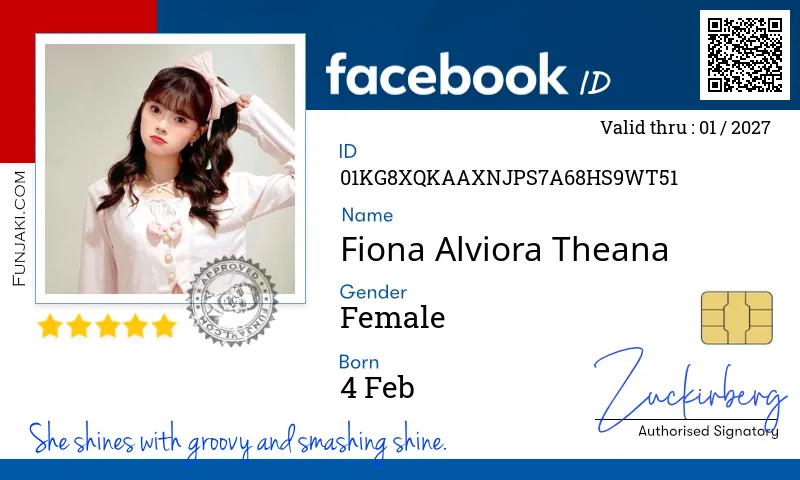 Facebook ID Card