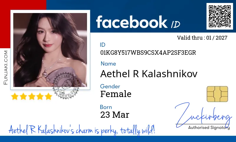 Facebook ID Card