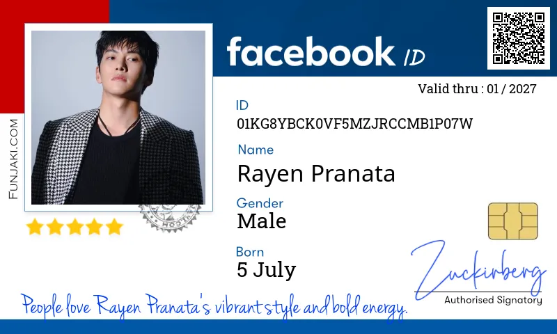 Facebook ID Card