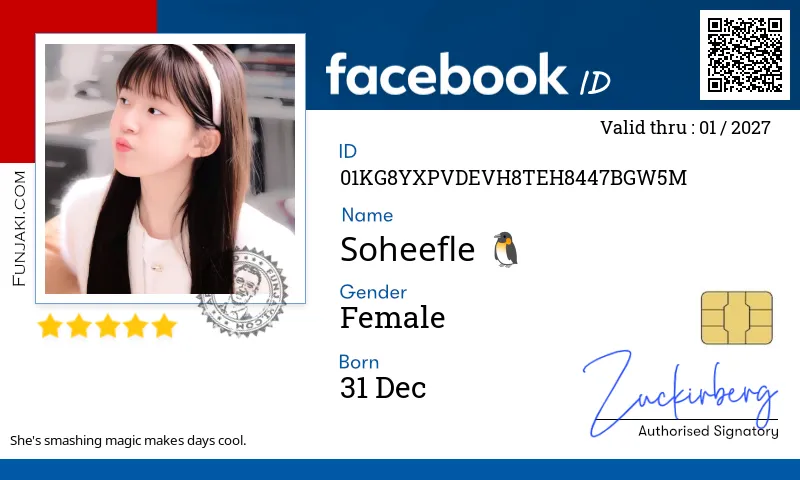 Facebook ID Card