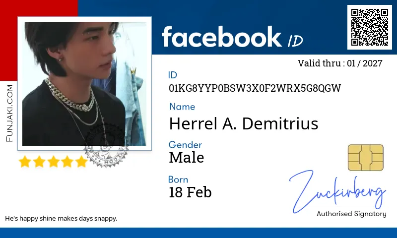 Facebook ID Card