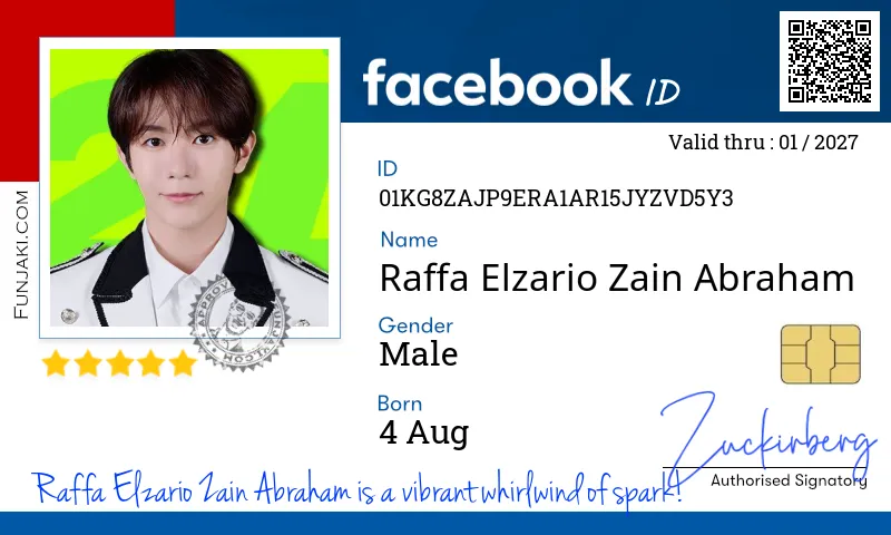 Facebook ID Card