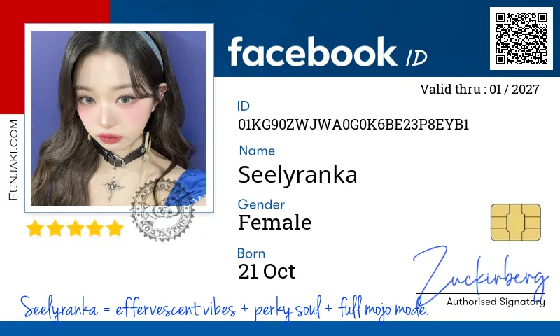 Facebook ID Card