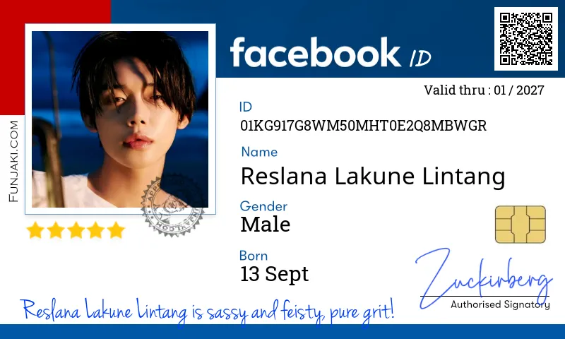 Facebook ID Card