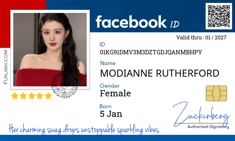 Facebook ID Card