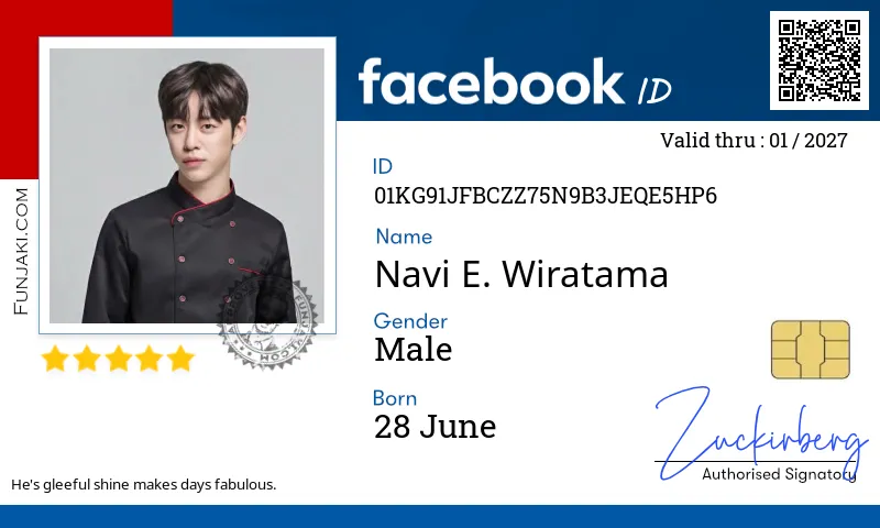 Facebook ID Card