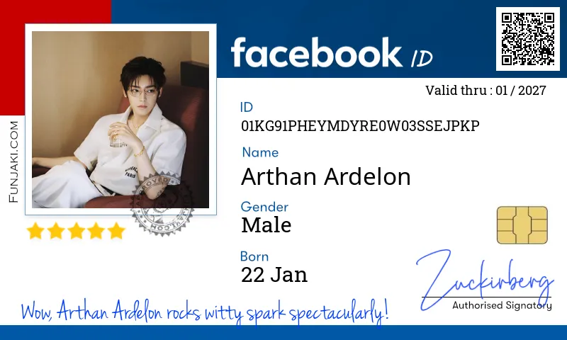 Facebook ID Card
