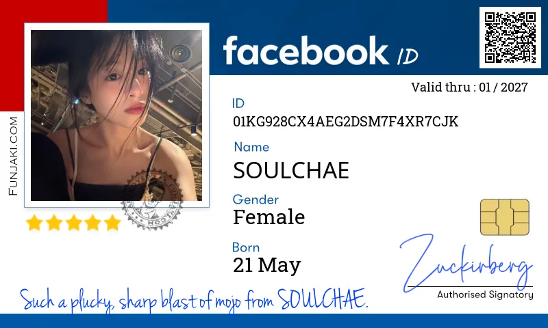 Facebook ID Card