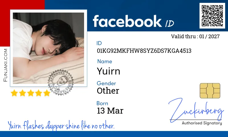 Facebook ID Card