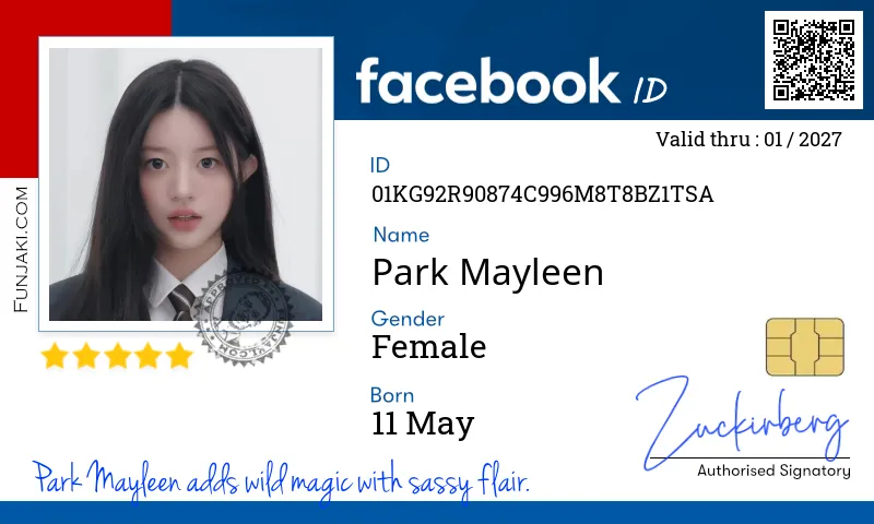 Facebook ID Card