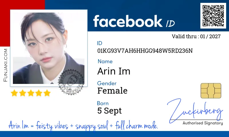 Facebook ID Card