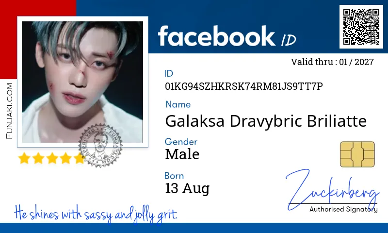 Facebook ID Card