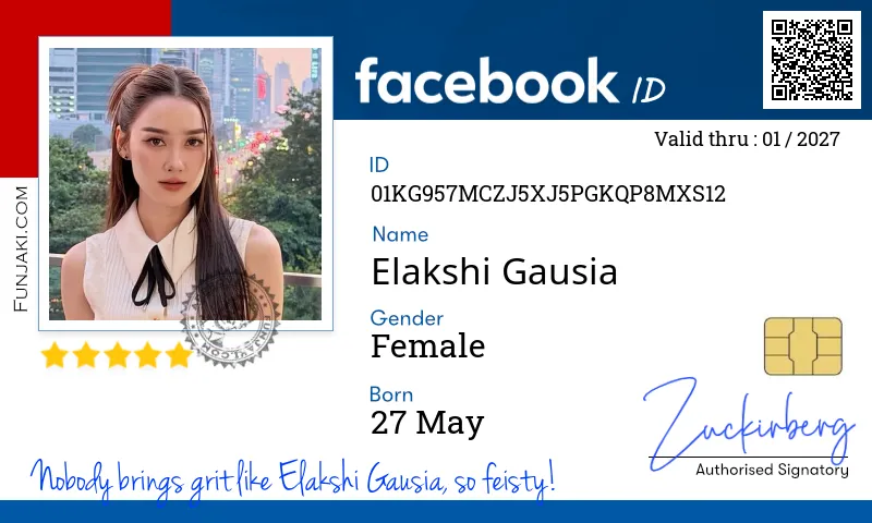 Facebook ID Card
