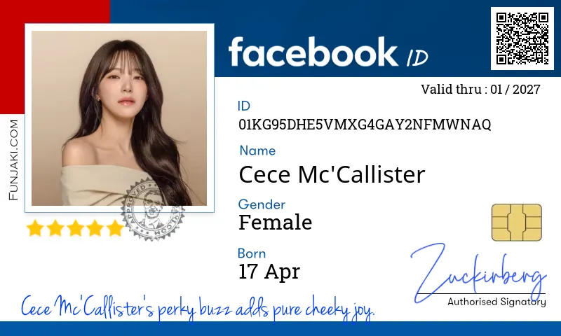 Facebook ID Card