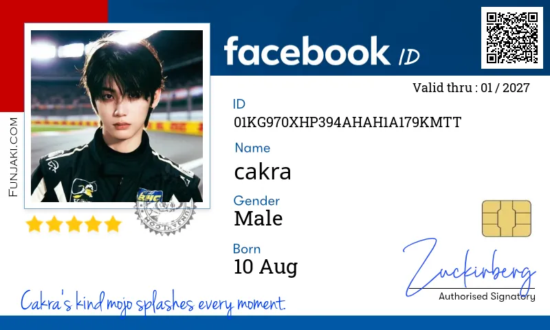Facebook ID Card