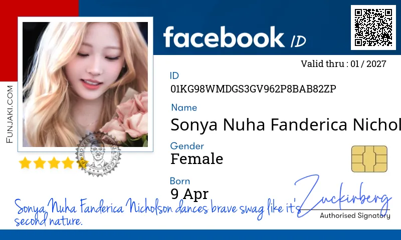 Facebook ID Card