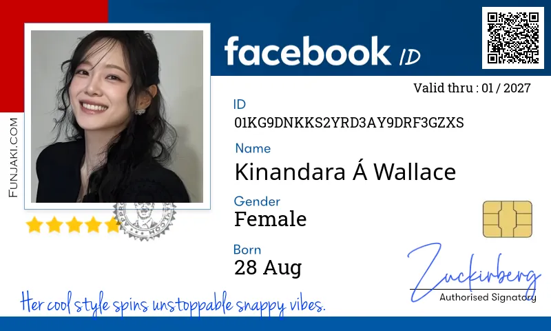 Facebook ID Card