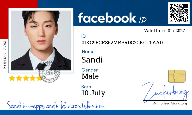 Facebook ID Card