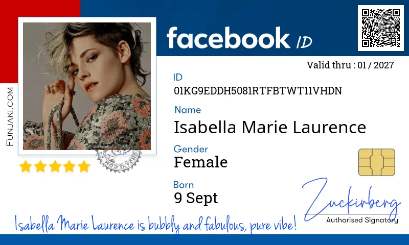 Facebook ID Card