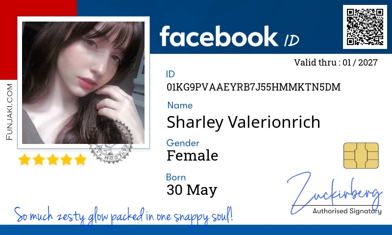 Facebook ID Card