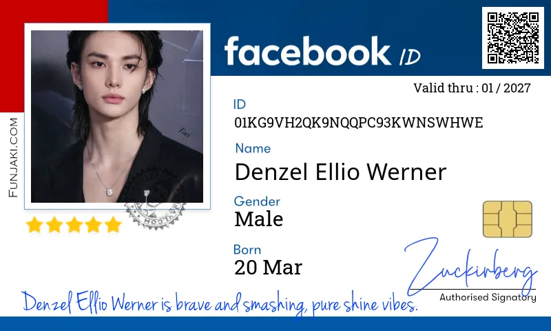 Facebook ID Card