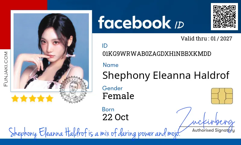 Facebook ID Card
