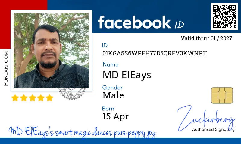 Facebook ID Card