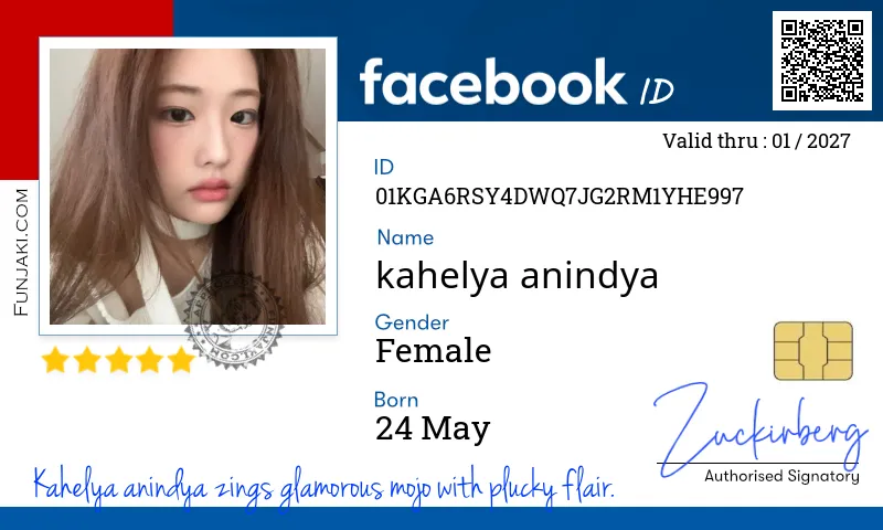 Facebook ID Card