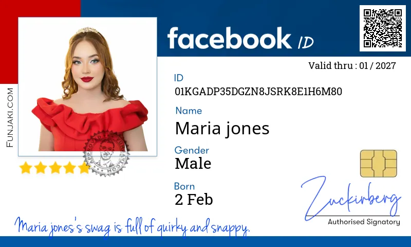 Facebook ID Card