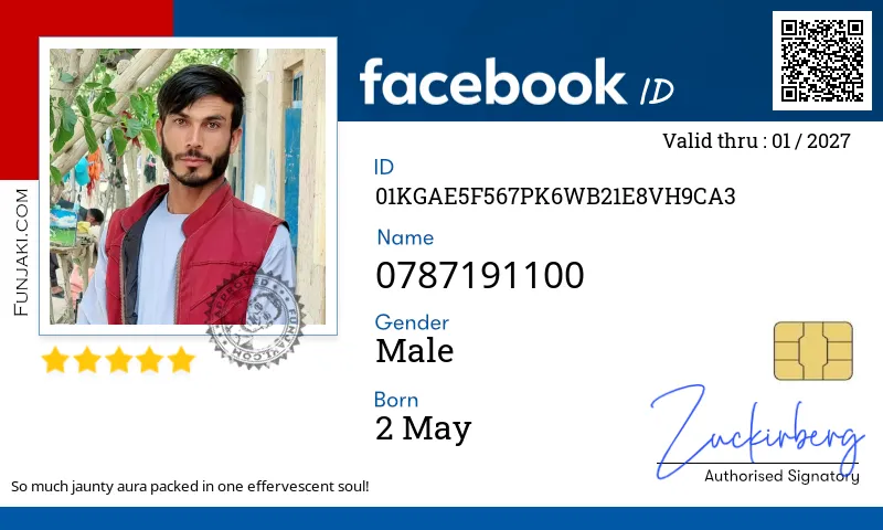 Facebook ID Card