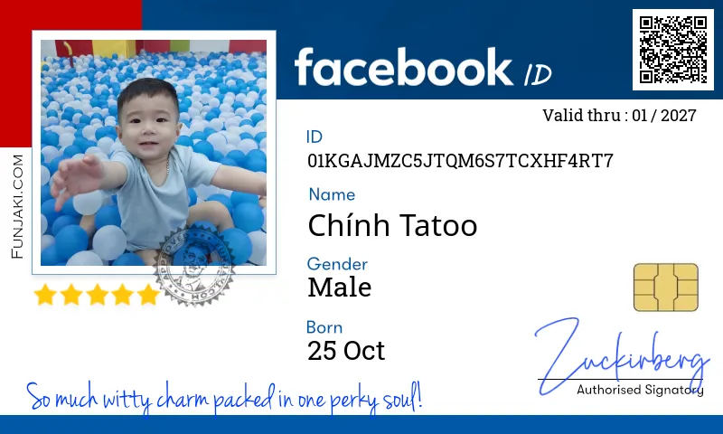 Facebook ID Card