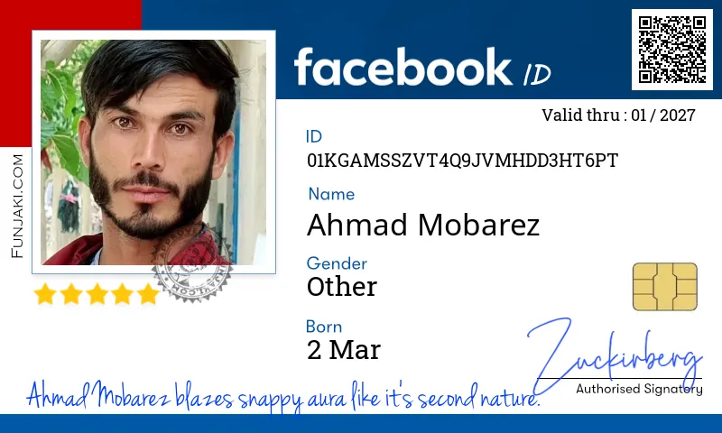 Facebook ID Card