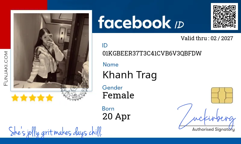 Facebook ID Card