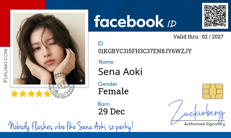 Facebook ID Card