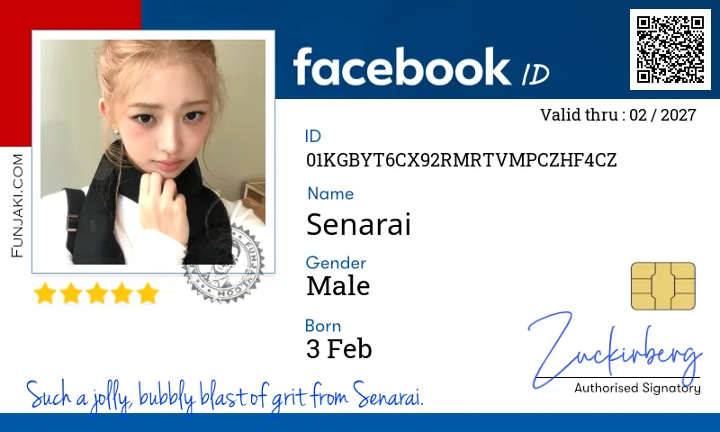 Facebook ID Card