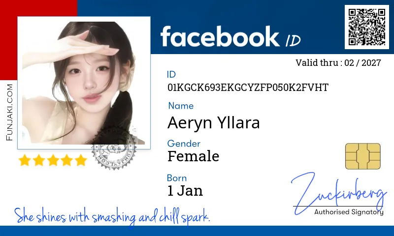 Facebook ID Card