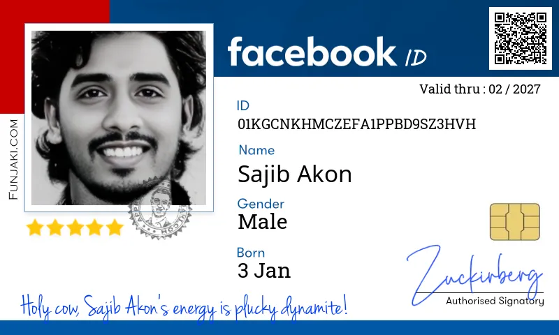 Facebook ID Card
