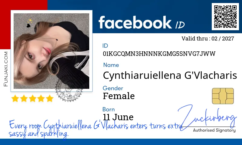 Facebook ID Card