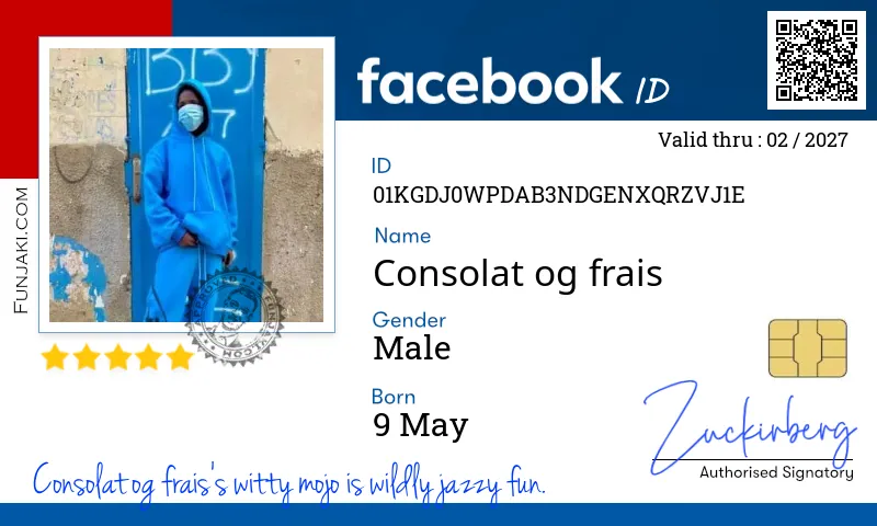 Facebook ID Card