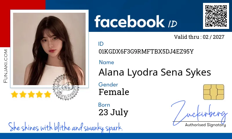 Facebook ID Card