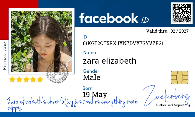 Facebook ID Card
