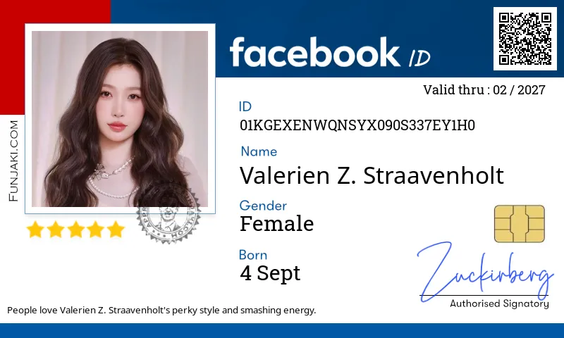 Facebook ID Card